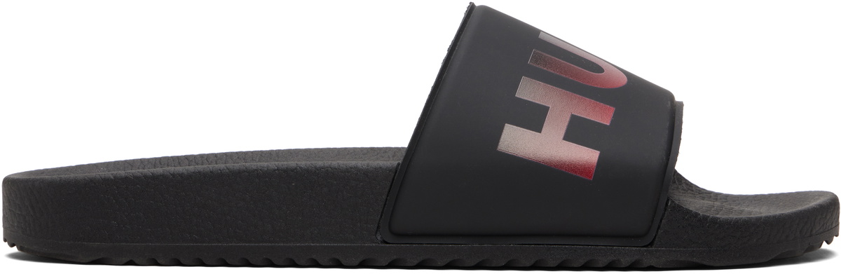 Hugo Black Logo Slides