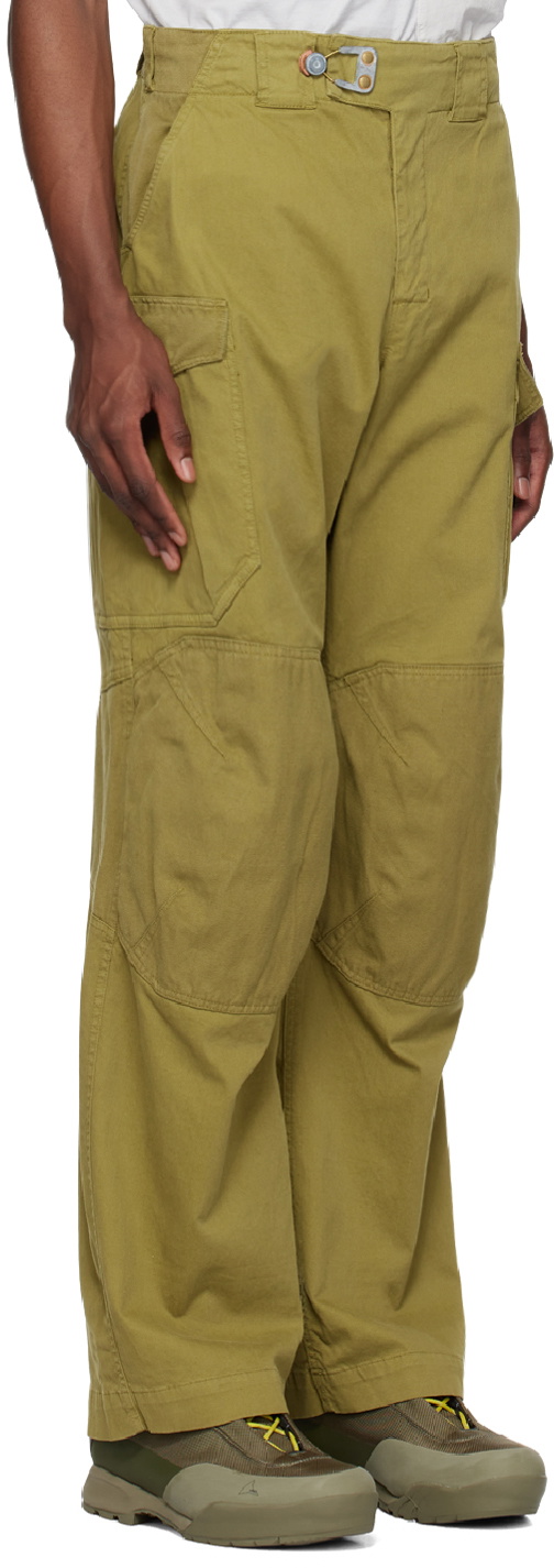Objects IV Life Khaki Stamped Cargo Pants