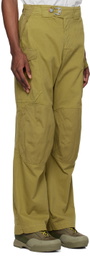 Objects IV Life Khaki Stamped Cargo Pants
