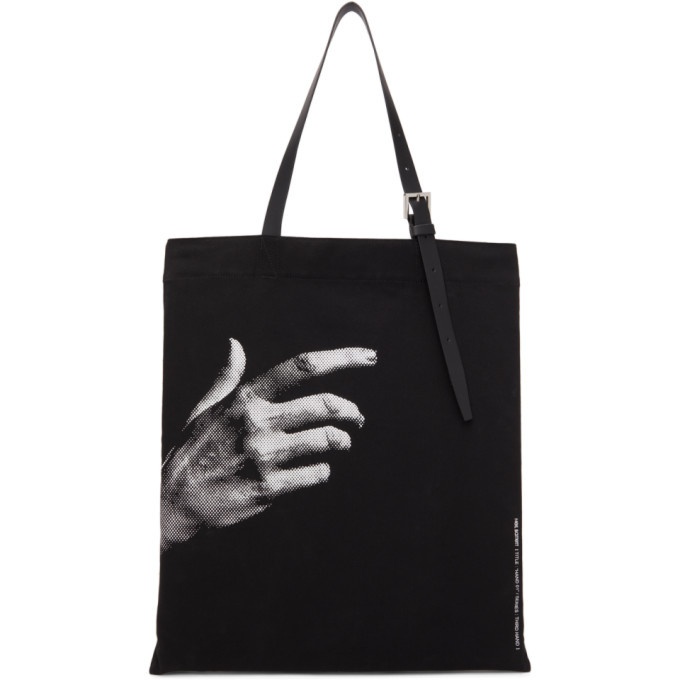 Photo: Neil Barrett Black The Other Hand Tote