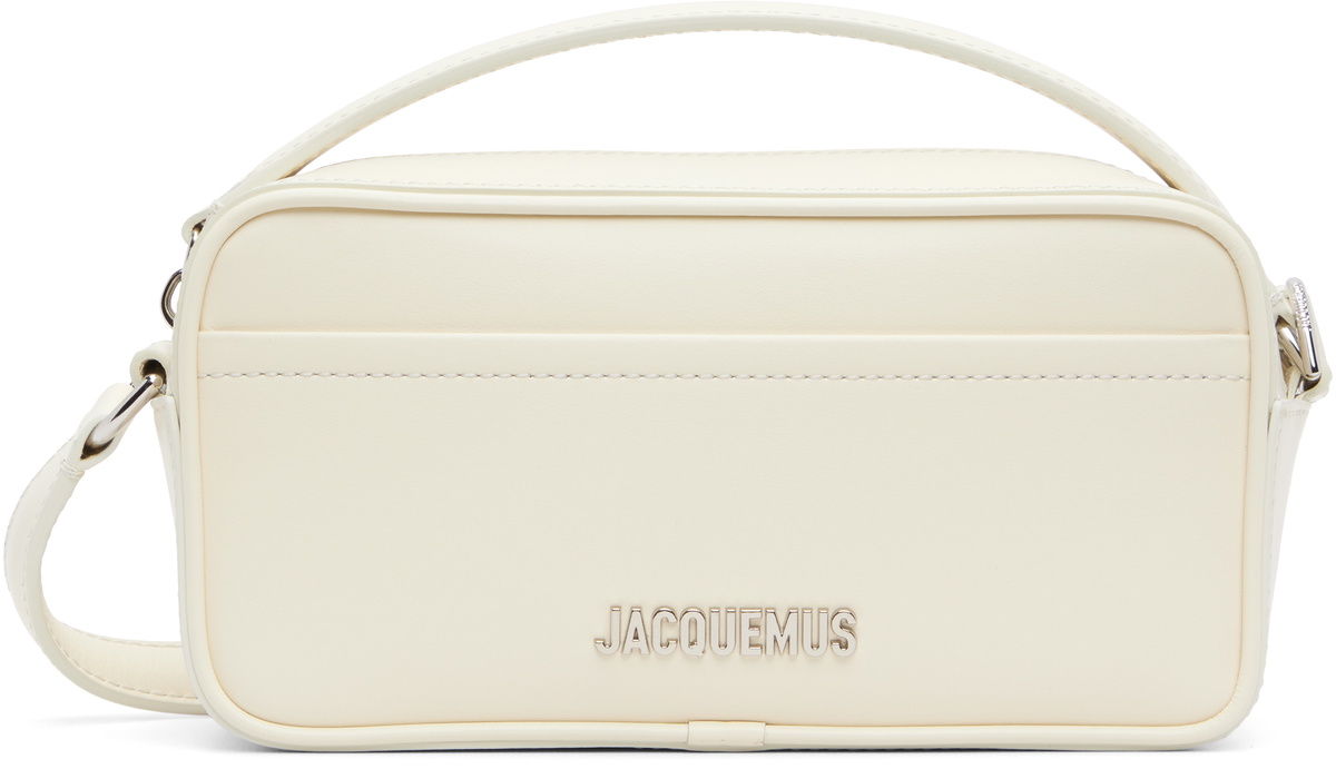 JACQUEMUS◆Le Baneto クロスボディバッグ アイボリー Jacquemus】Le Baneto クロスボディバッグ、人気沸騰