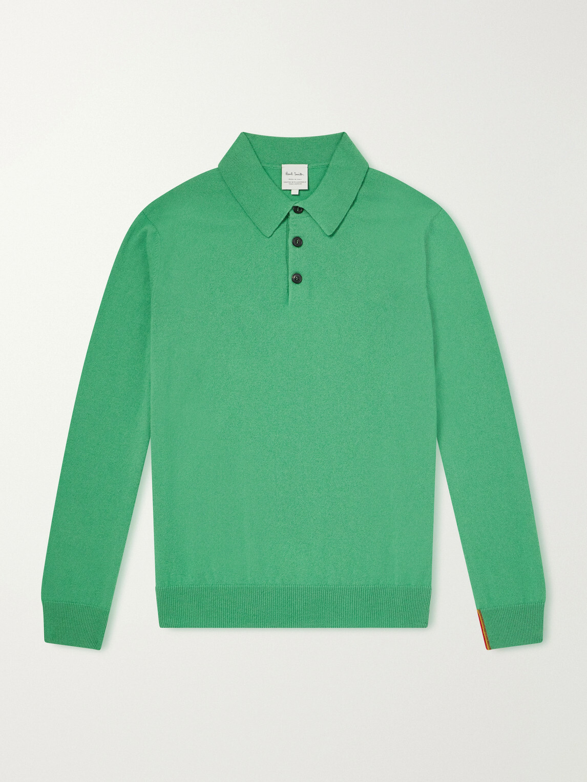 Paul Smith - Cashmere Polo Sweater - Green