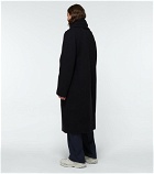 Balenciaga - Wool-blend headscarf coat