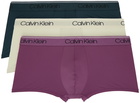 Calvin Klein Underwear Three-Pack Multicolor Boxers