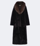 Nour Hammour Astoria shearling coat