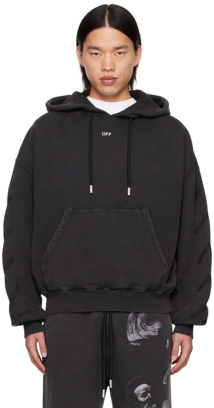 Photo: Off-White Black S.Matthew Over Hoodie