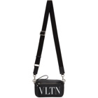 Valentino Black Valentino Garavani Mini VLTN Waist Bag