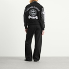 END. X The Great Frog Varsity Jacket in Black/Emerald