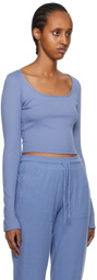 Alo Blue Show Stopper Top