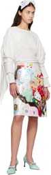 Ashley Williams Multicolor Trash Midi Skirt