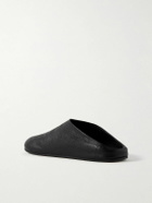 The Row - Hudson Full-Grain Leather Clogs - Black