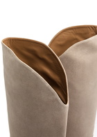 Paris Texas Gaia 60 Suede Knee-high Boots Taupe