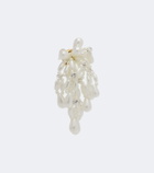Simone Rocha Crystal-embellished drop earrings