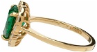 Numbering SSENSE Exclusive Gold Heart Ring