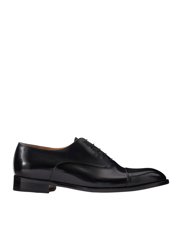 Photo: Mr P. - Leather Oxford Shoes - Black