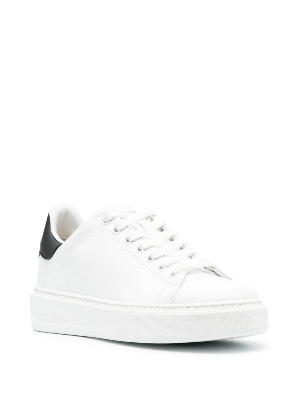 WOOLRICH - Leather Classic Court Sneakers Woolrich