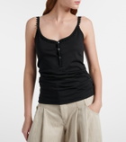 Jacquemus Clavela cotton tank top
