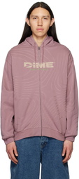 Dime Purple Speedy Zip Hoodie