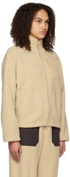 Outdoor Voices Beige PrimoFleece Sweatshirt