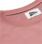 Pilgrim Surf Supply - Logo-Embroidered Cotton-Jersey T-Shirt - Pink