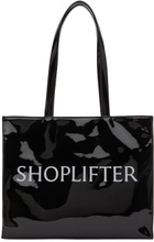 Thames MMXX. Black Shoplifter Tote