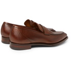 George Cleverley - George Leather Penny Loafers - Brown