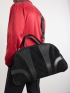 Dries Van Noten - Suede and Leather Duffle Bag