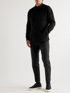 Agnona - Double-Faced Cashmere-Blend Overshirt - Black