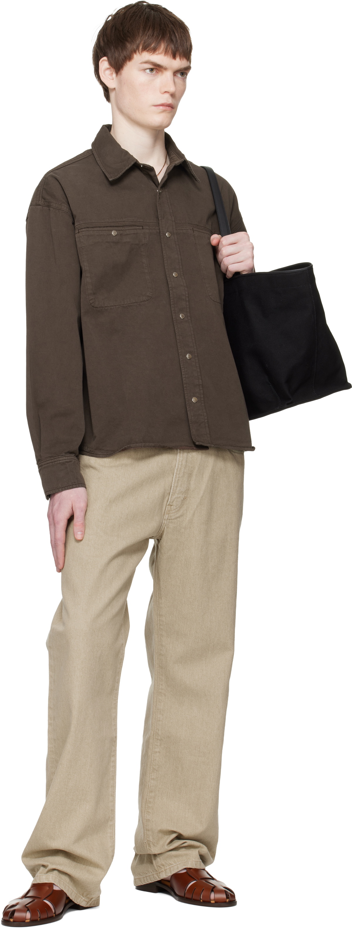 JEANERICA Brown André Shirt