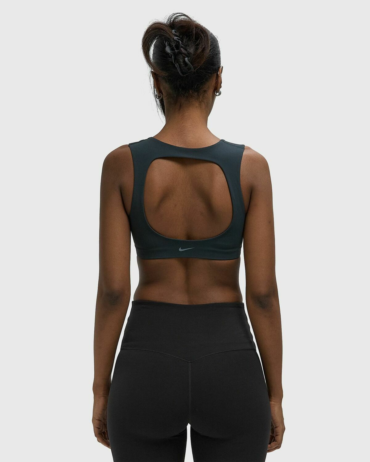 Nike ZENVY BRA CS SSNL Green Womens (Sports-) Bra