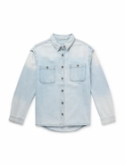 MANAAKI - Nikora Convertible Denim Shirt - Blue
