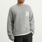 Represent Men's Logo Knit Jumper in Grey