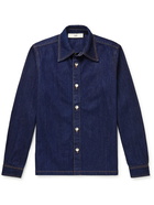 Séfr - Palak Denim Overshirt - Blue