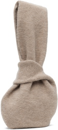 Lauren Manoogian Beige Knot Shopper Tote