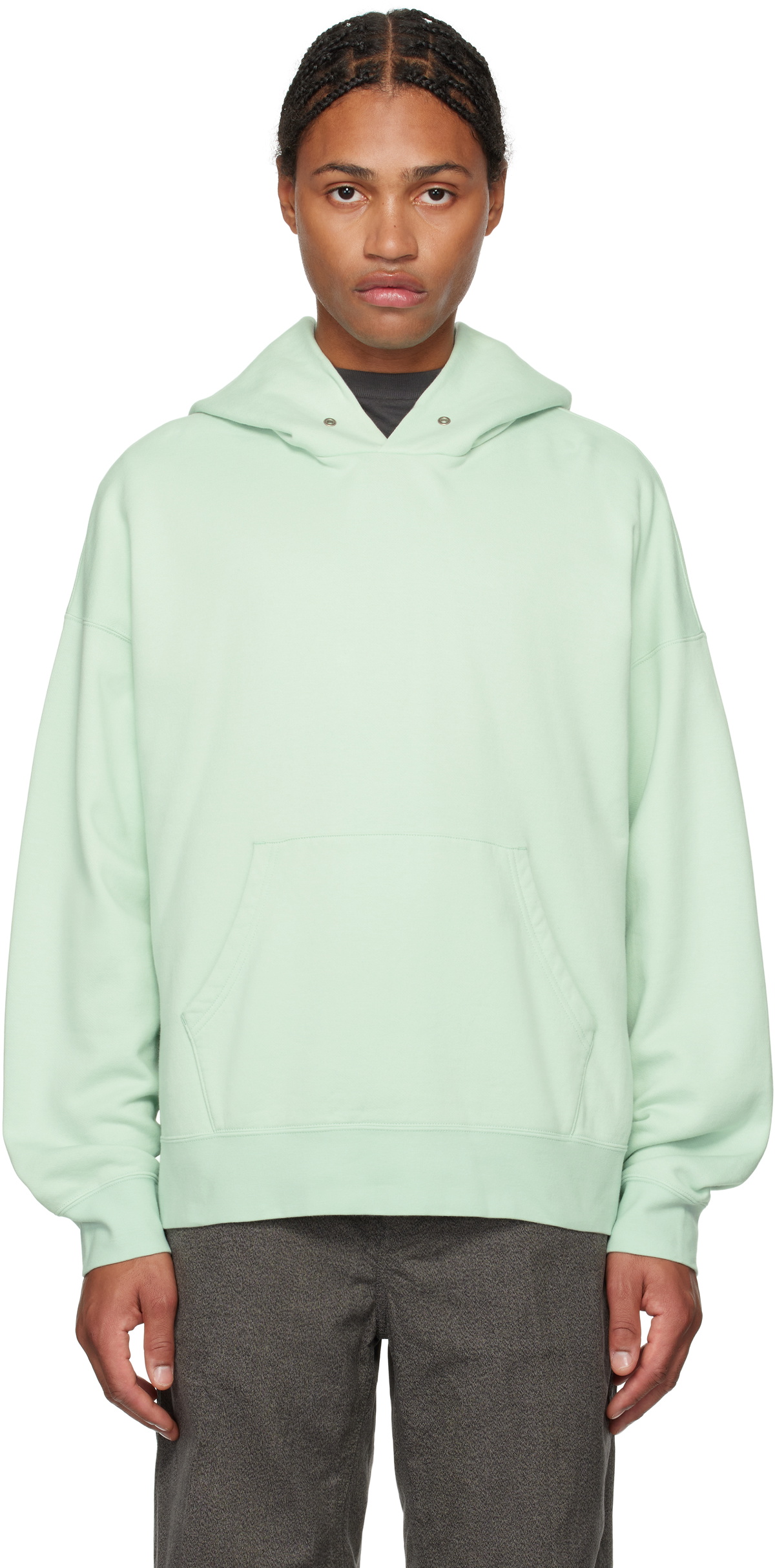 Green Ultimate Jumbo SB Hoodie by visvim on Sale