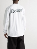 Better™ Gift Shop - Digi Bear Printed Cotton-Jersey T-Shirt - White