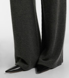 The Row Orpin cashmere wide-leg pants