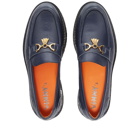 Vinnys Men's VINNY's x Soulland Palace Loafer in Midnight Blue Leather