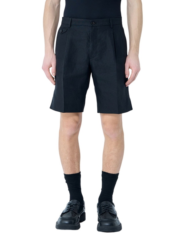 Photo: Dolce & Gabbana Linen Tailored Shorts