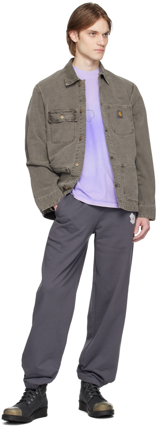 Objects IV Life Gray Printed Sweatpants