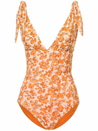 ETRO Printed Lycra One Piece Swimsuit