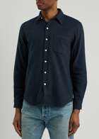 Colorful Standard Flannel Shirt Navy