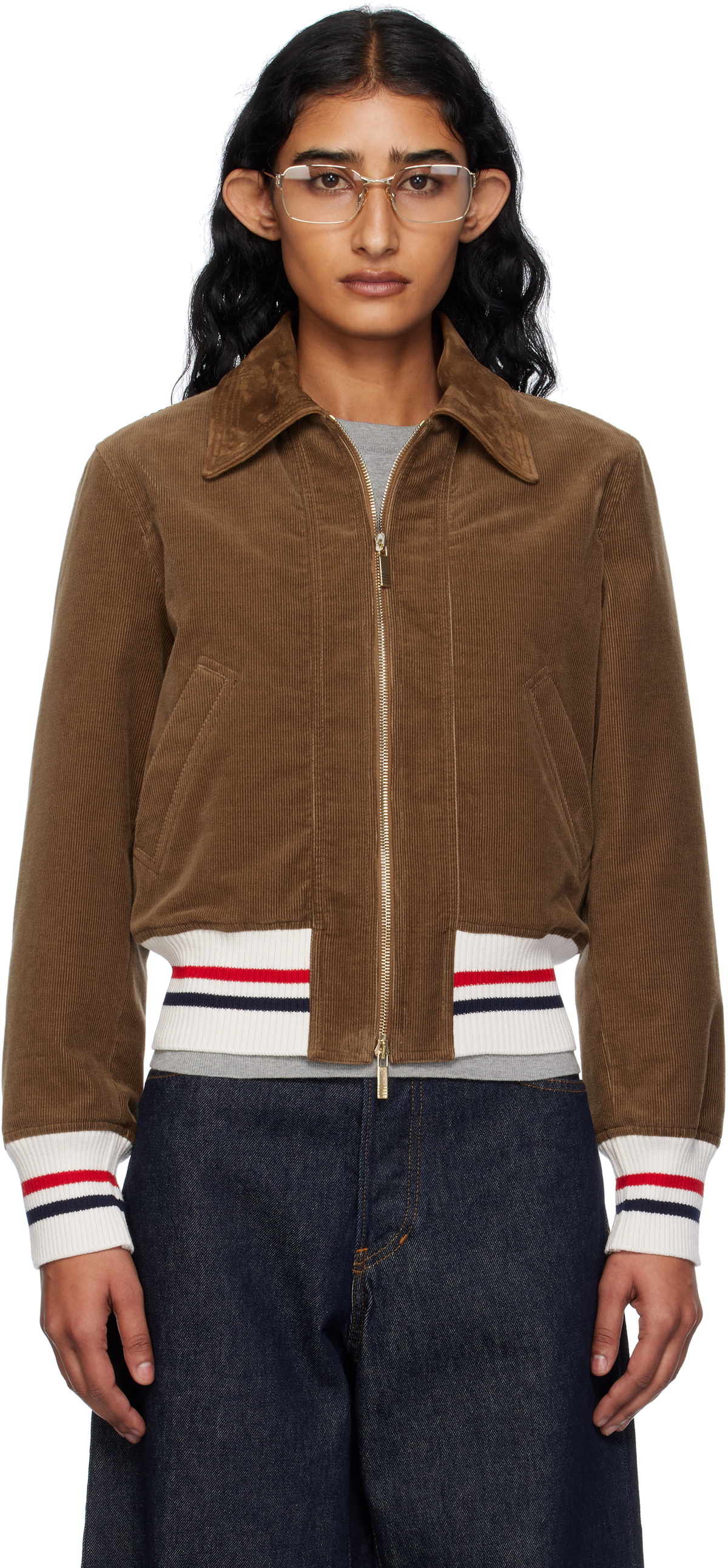 ジャケット Thom Browne Slim fit cropped blazer ジャケット Thom Browne Slim fit cropped blazer THOM BROWNE
