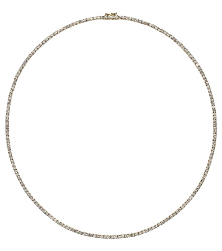 Photo: Anita Ko Hepburn 18kt gold choker with diamonds