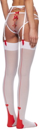 Agent Provocateur White & Red Lorna Briefs