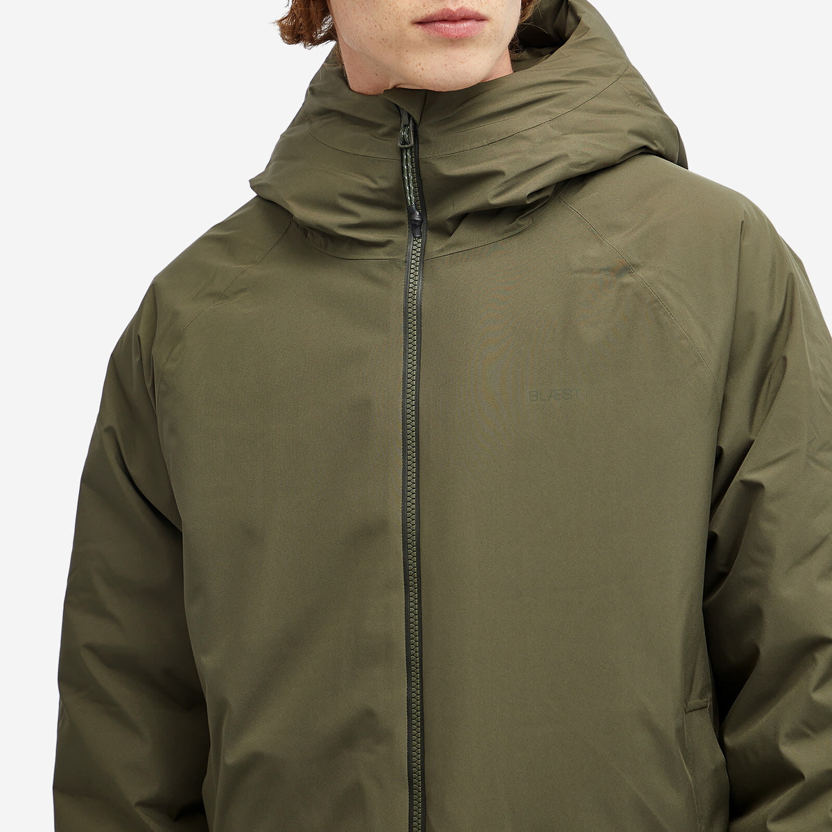 Blaest Men's Runde Down Jacket in Grape Leaf