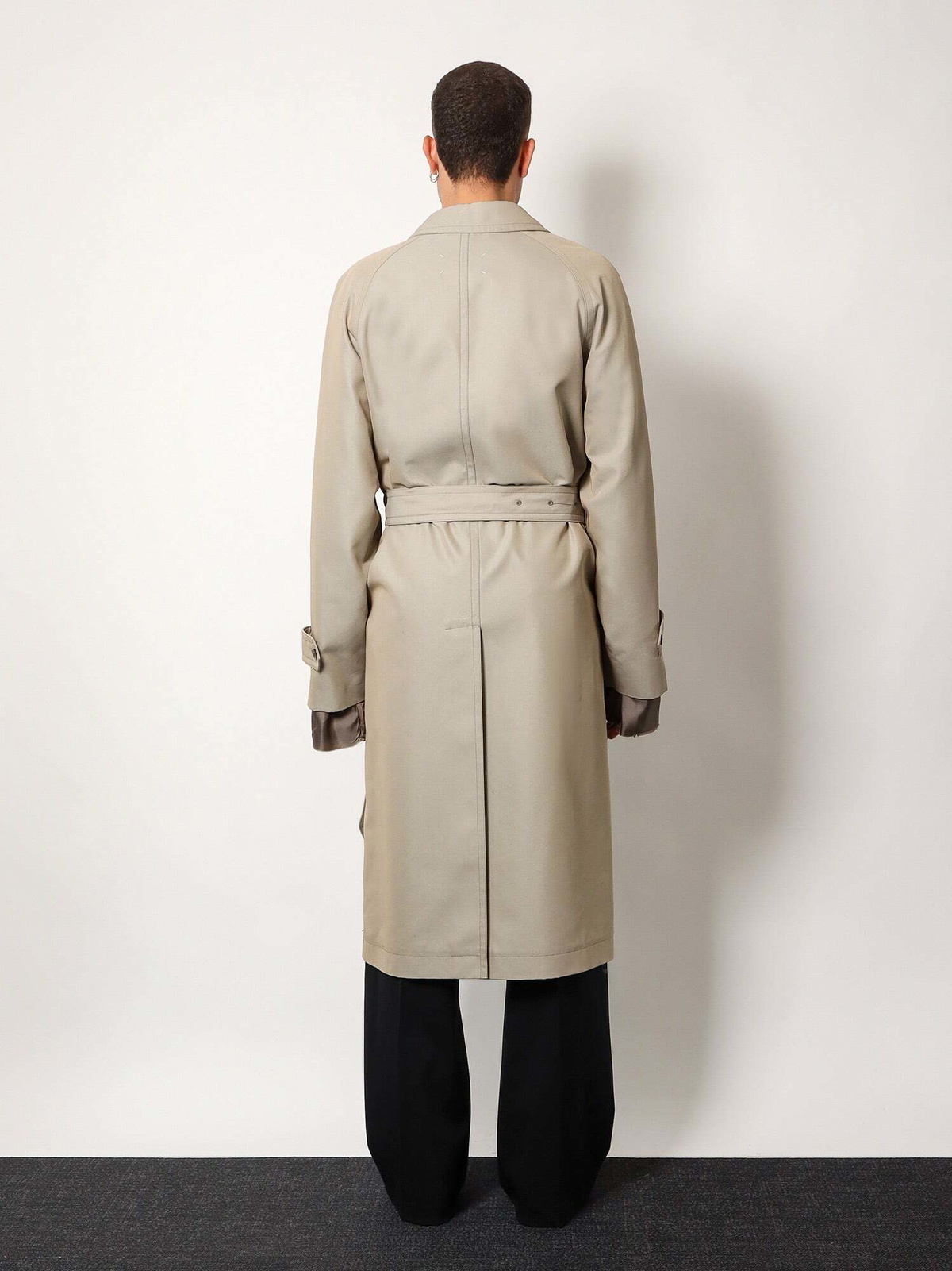 Maison Margiela Trench Beige Mens Trench Coat Maison Margiela