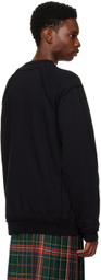 Undercoverism Black Raw Edge Sweatshirt