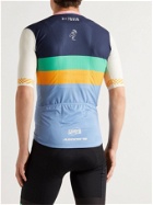 7 DAYS ACTIVE - Argon 18 Colour-Block Recycled Cycling Jersey - Blue