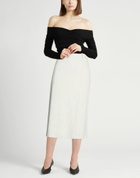 Peserico Womens Midi skirt Light in Grey